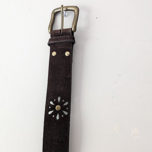 Brown Gloria Vanderbilt Trousers With Matching Belt - Picture 3 of 4